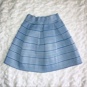Dry Goods Aniina Blue Striped Bubble Skirt